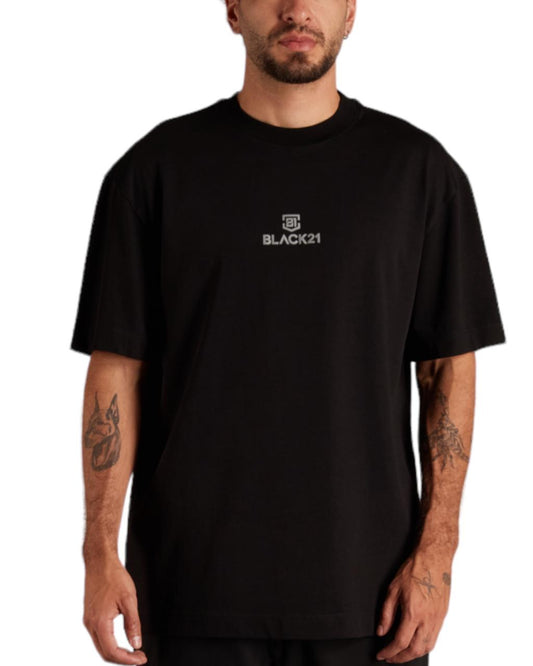 CAMISETA  OVERSIZED EXCESSIVE BK NEGRO