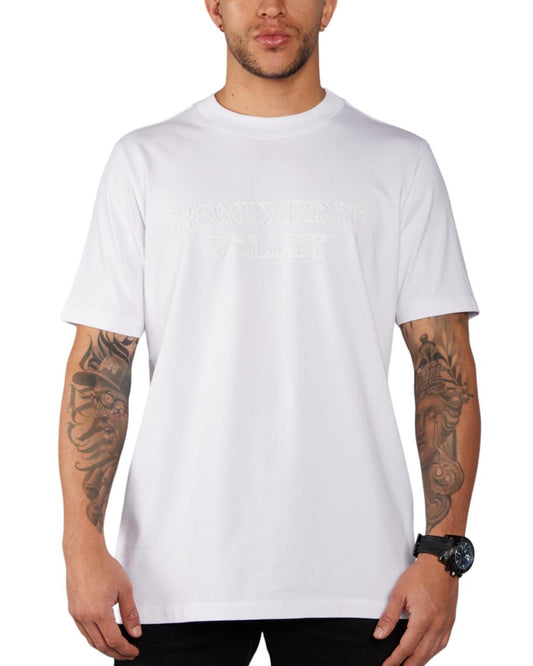 CAMISETA EXCESSIVE MONUMENT BLANCO