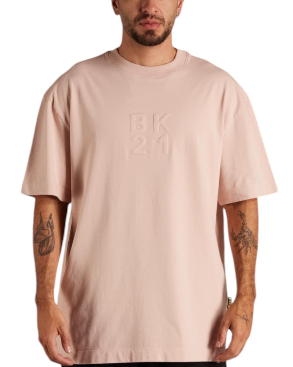 CAMISETA BK OVERSIVE EXCESSIVE RELIEVE ROSADA