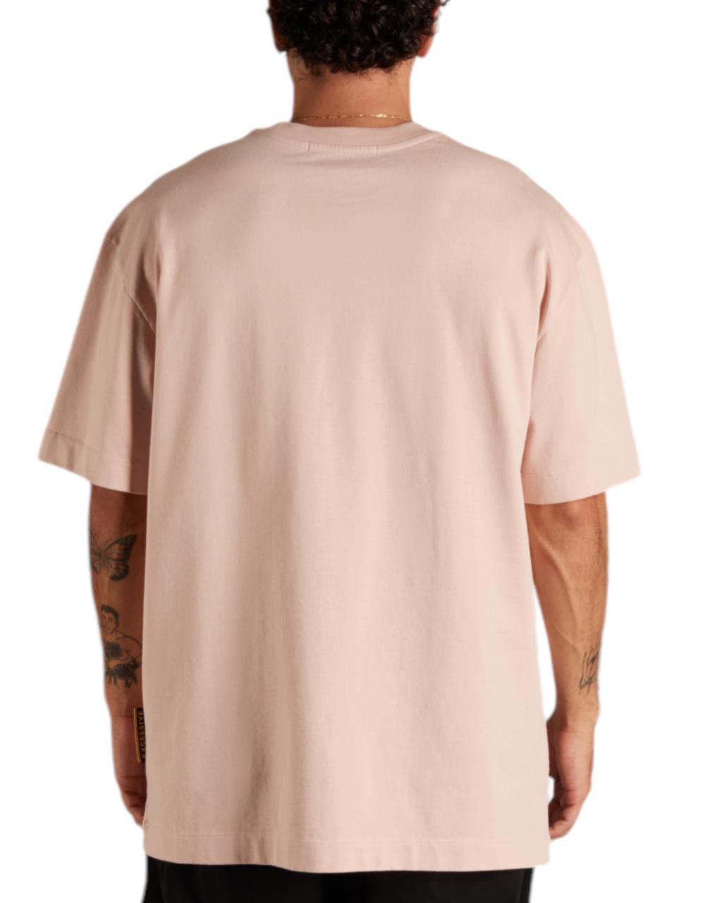 CAMISETA BK OVERSIVE EXCESSIVE RELIEVE ROSADA