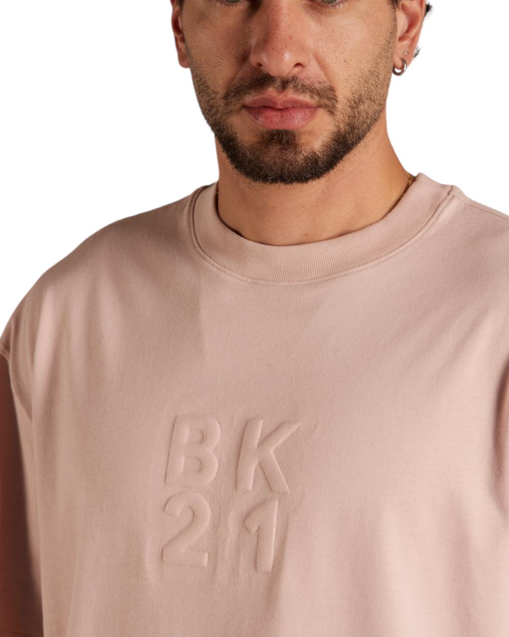 CAMISETA BK OVERSIVE EXCESSIVE RELIEVE ROSADA