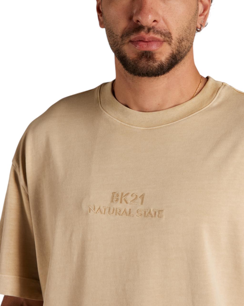 CAMISETA OVERSIZED EXCESSIVE STATE BEIGE