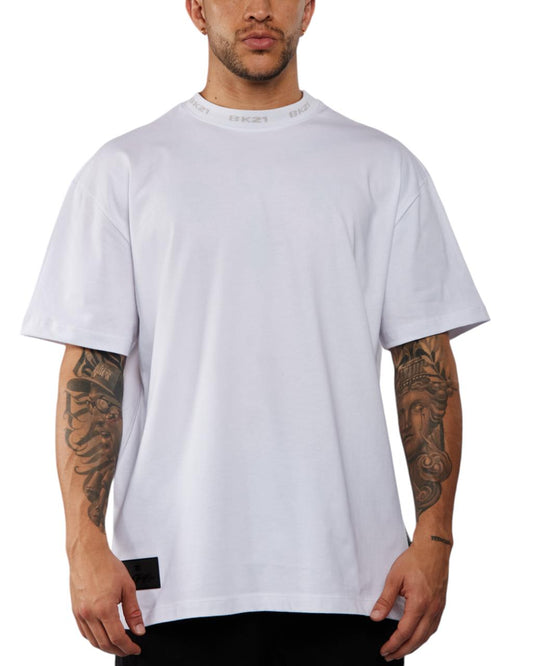 CAMISETA EXTRAVAGANT OVERSIZED LUCK BLANCO