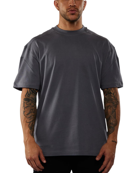 CAMISETA OVERSIZED RHYTHMS GRIS