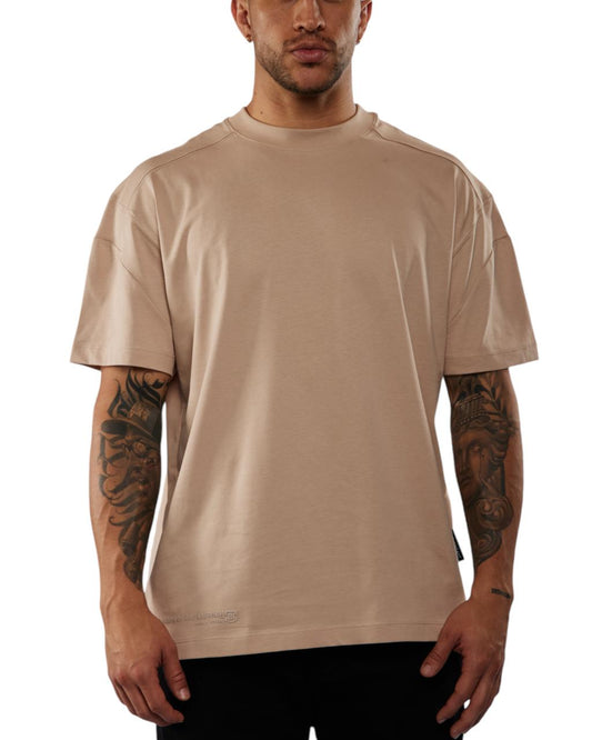 CAMISETA OVERSIZED RHYTHMS BEIGE