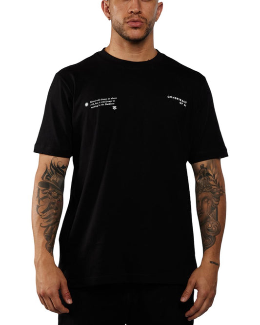 CAMISETA CONSPIRACY BLACK NEGRO