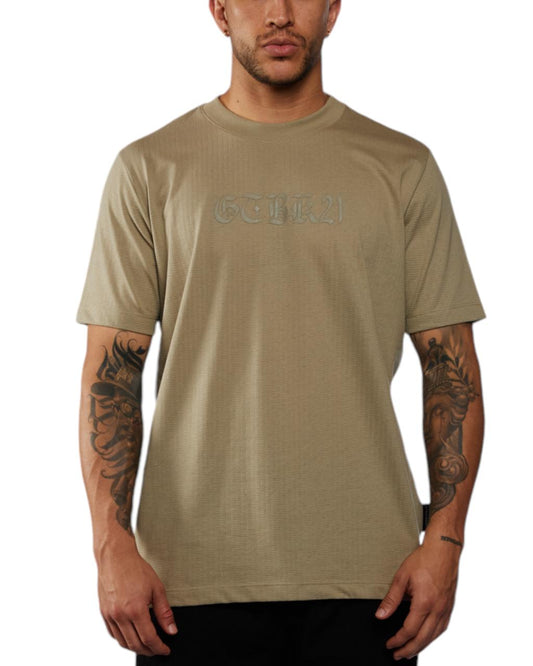 CAMISETA JACQUARD VERDE