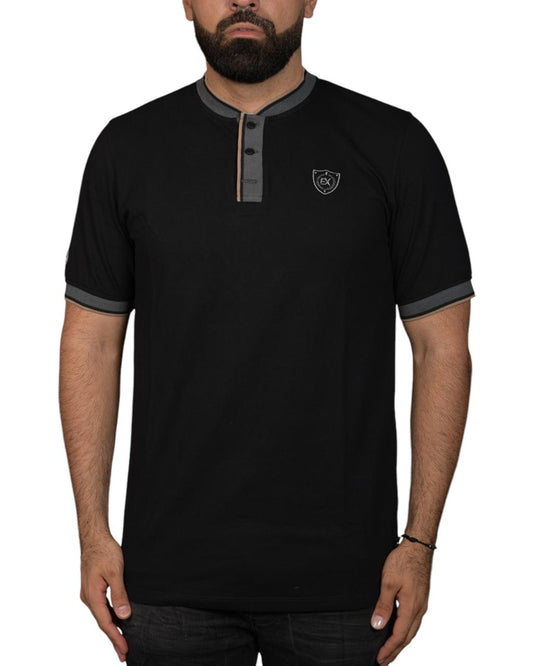 POLO CUELLO NERU NEGRO