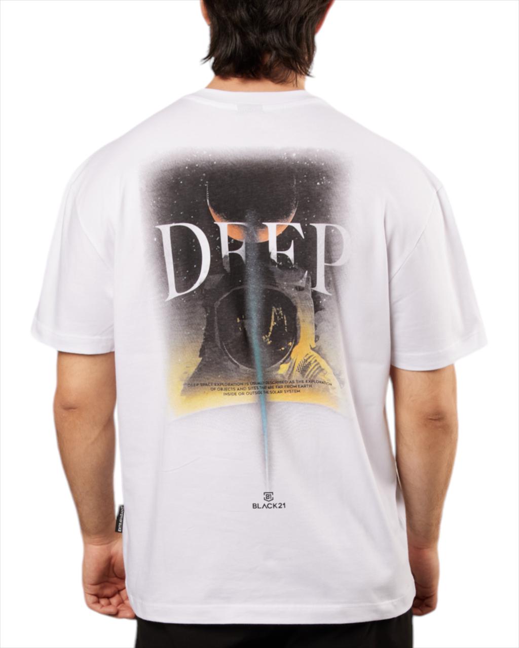 CAMISETA OVERSIZE DEEP BLANCO