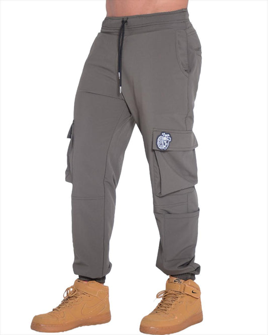 JOGGER TELA IMPERMEABLE VERDE