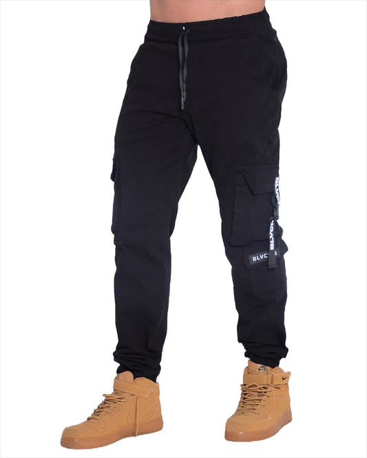 JOGGER NEGRO LETRAS