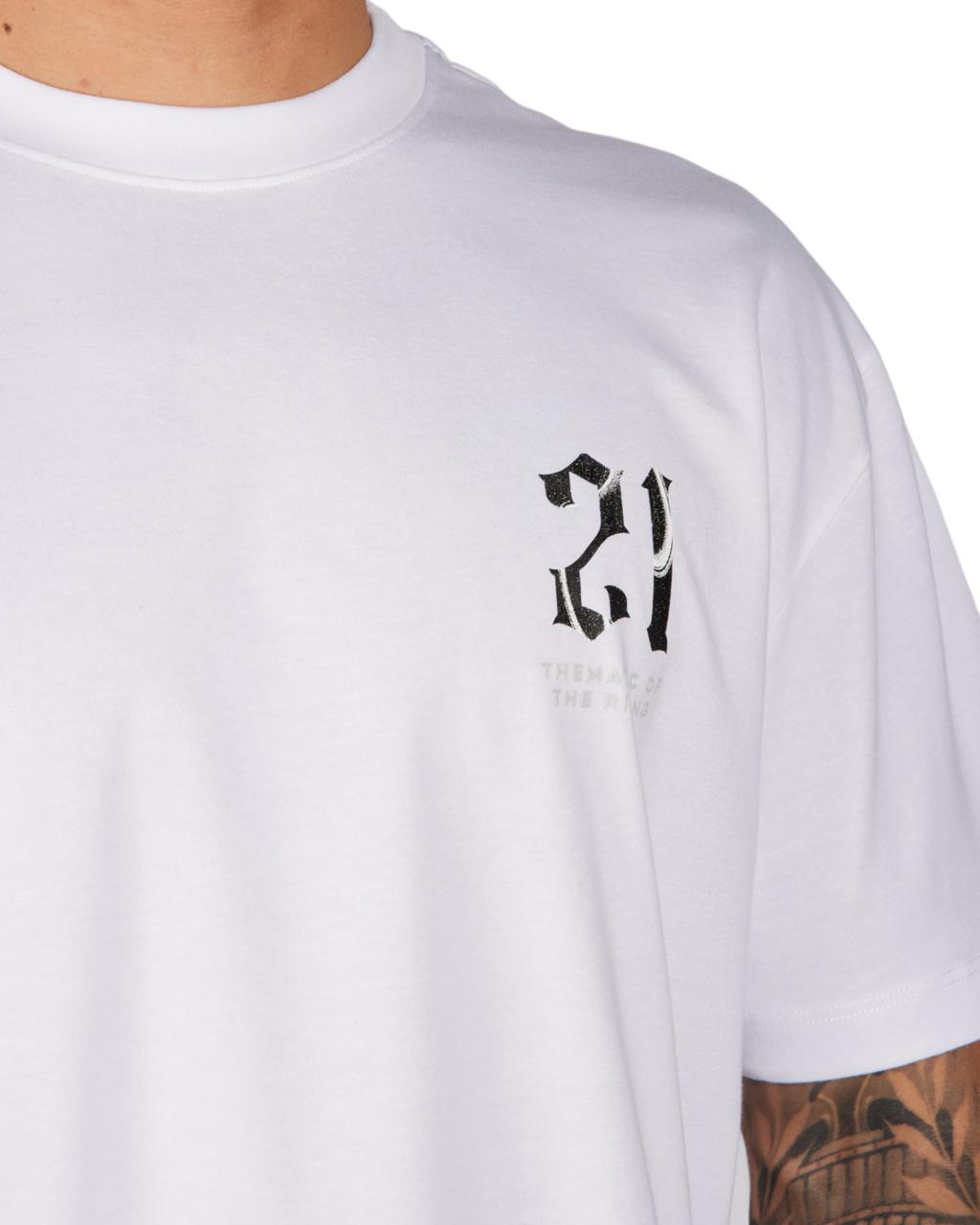 CAMISETA EXTRAVAGANT TWENTYONE BLANCO