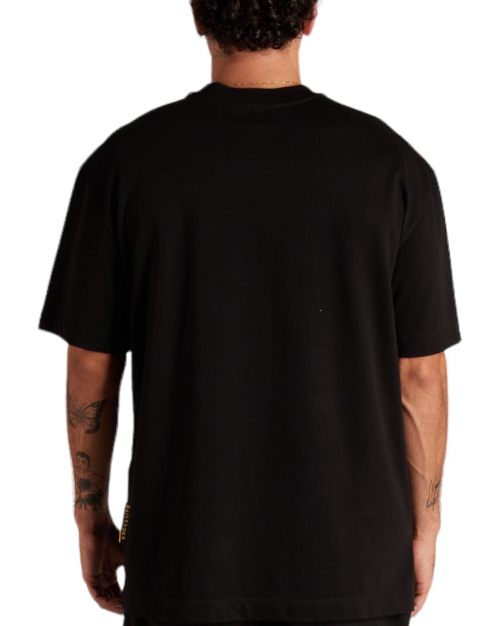 CAMISETA  OVERSIZED EXCESSIVE BK NEGRO