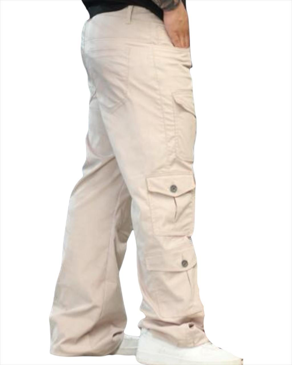 JOGGER BEIGE BOLSILLO