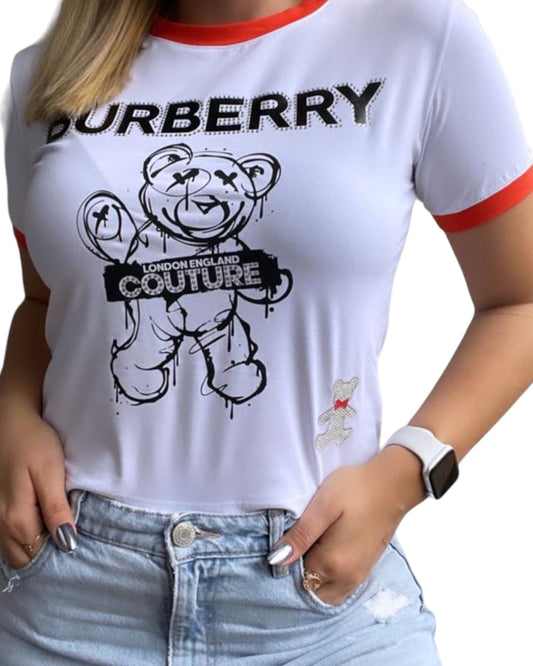 Camiseta oso couture